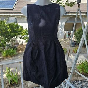 Frenchi black mini dress
